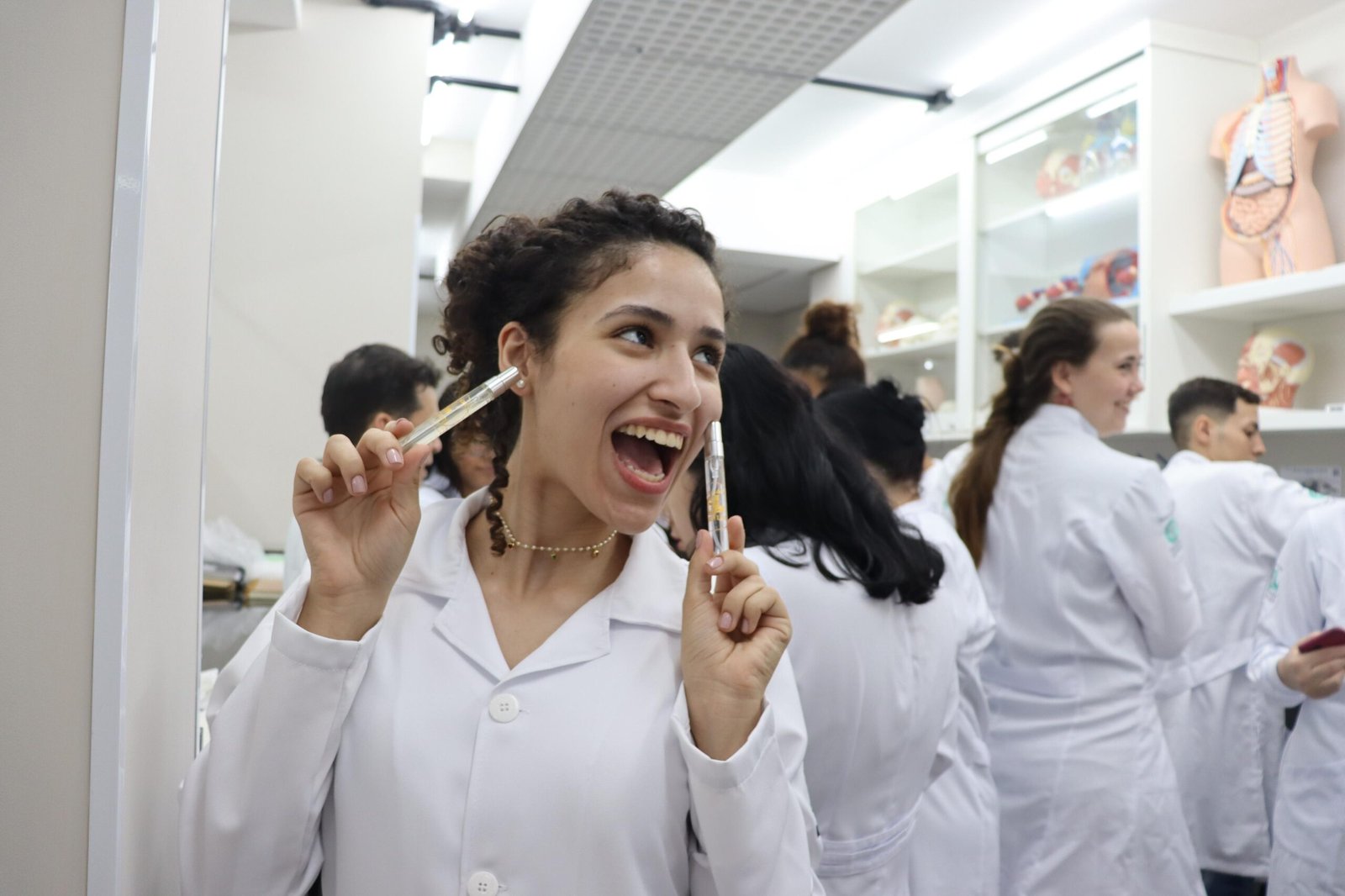 Estudante da Faculdade Cleber Leite
